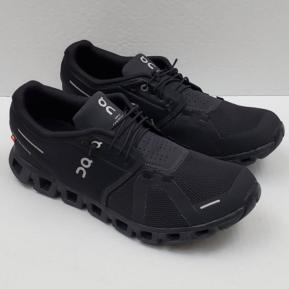 ON CLOUD 5 Cloudtec Womens Size 10 Black Running Trail Speed Lace Shoes 59.98905